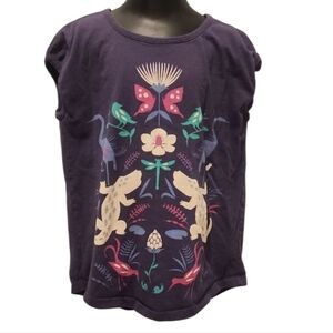 Tea Collection Blue Floral Animals Of The Bayou 8Y